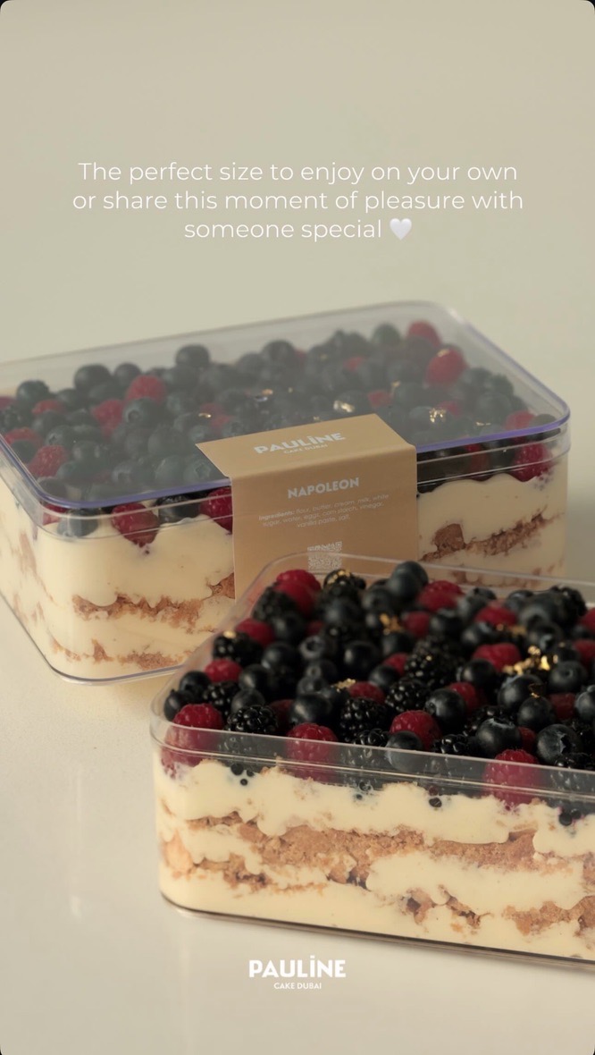 Pauline Cake Dubai, luxury confectionery content